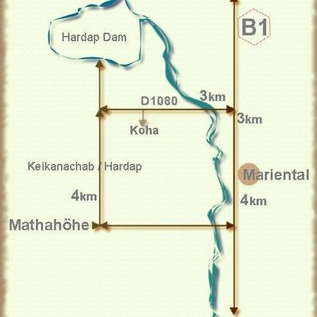 Koha Guesthouse Mariental Exterior photo